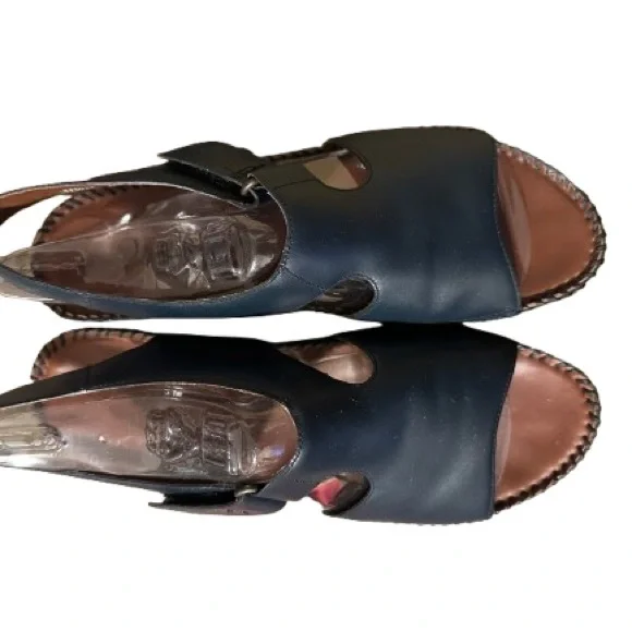 Naturalizer Scout Leather Sandals 8.5 Narrow - Picture 2 of 6